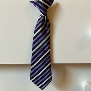 ⛵️ TODDLER STRIPED CLIP ON TIE